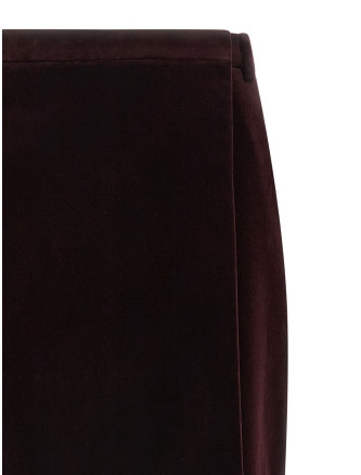 Velvet skirt #