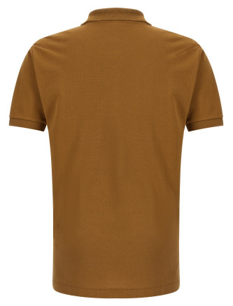 Logo patch polo shirt #