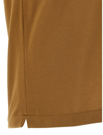 Logo patch polo shirt #