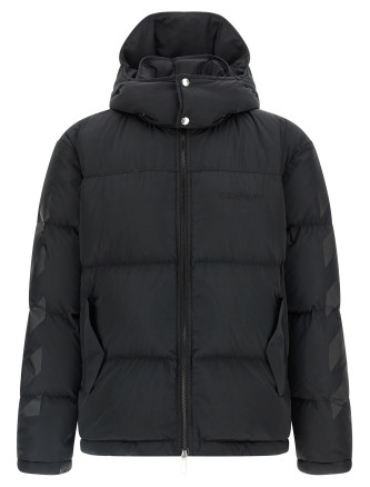 'Diagonal Arrow' down jacket