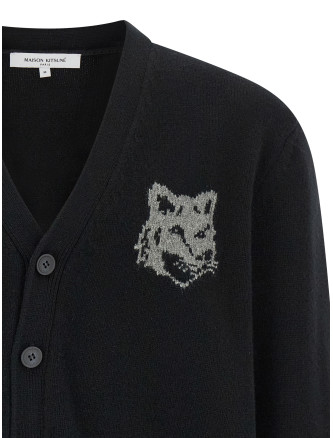 'Fox Head' cardigan #