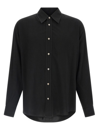 Viscose wool shirt