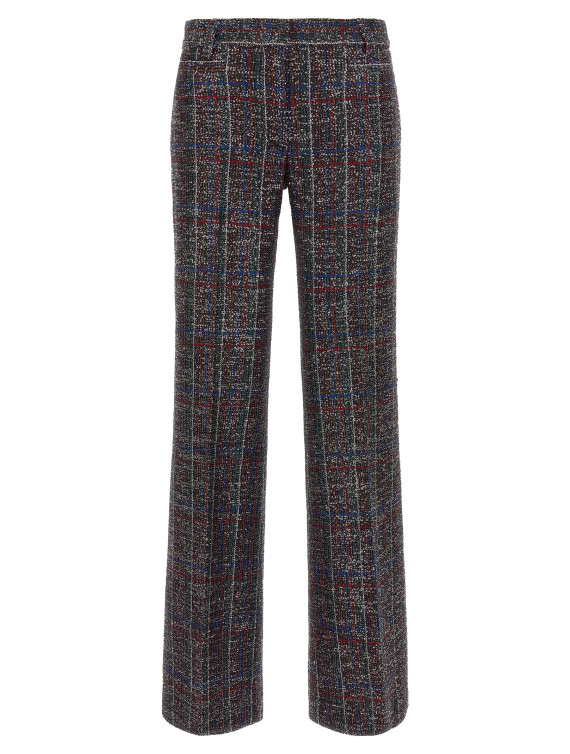 Sequin tartan pants #1