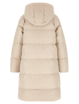 'Shiny Zipper Pull' down jacket #