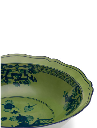 'Oriente Italiano' deep serving plate ⌀34.8cm #