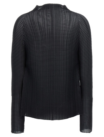 'Wooly Pleats' cardigan #