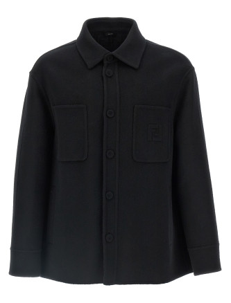 Wool overshirt