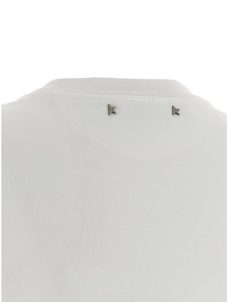 Crystal crew neck t-shirt #