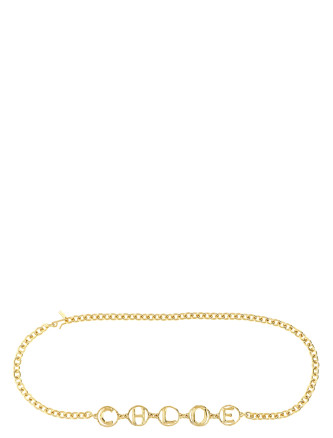 'Chloé Script' jewel belt