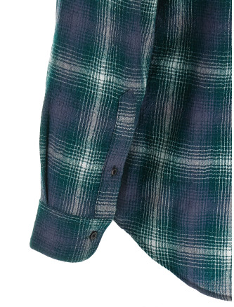 'Airy Wool Check' shirt #