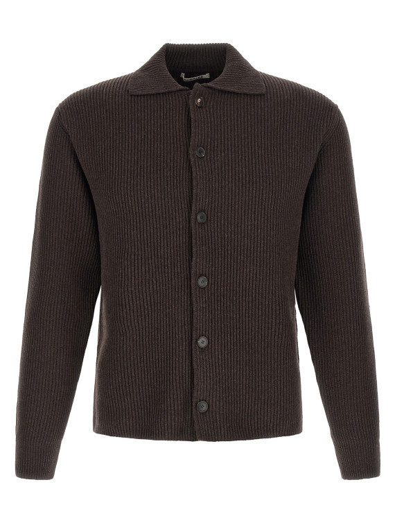 Ultra-fine wool cardigan #1