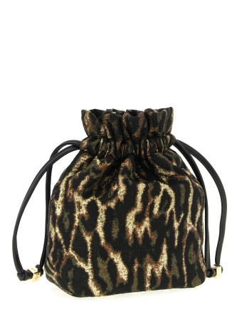'Metallic Bou Bucket' pouch #