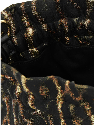 'Metallic Bou Bucket' pouch #