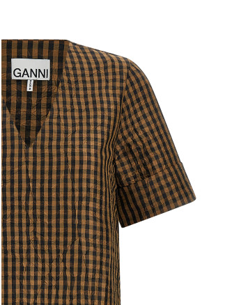 'Taffetà Crinckled' dress #