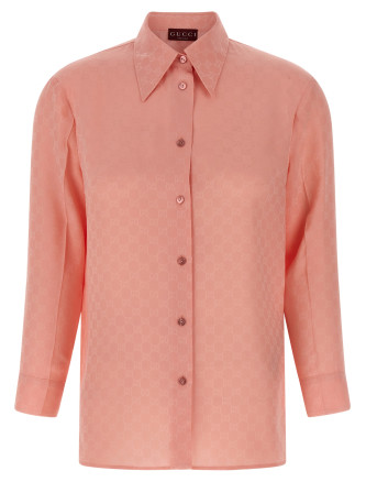GG silk shirt