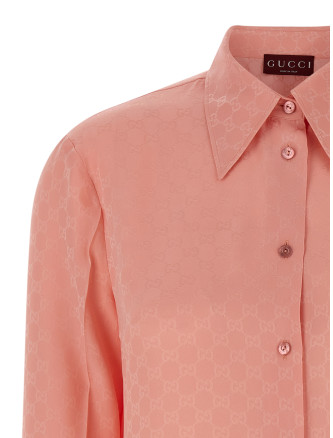 GG silk shirt #