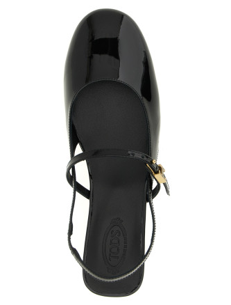 'Mary Jane' patent ballet flats #