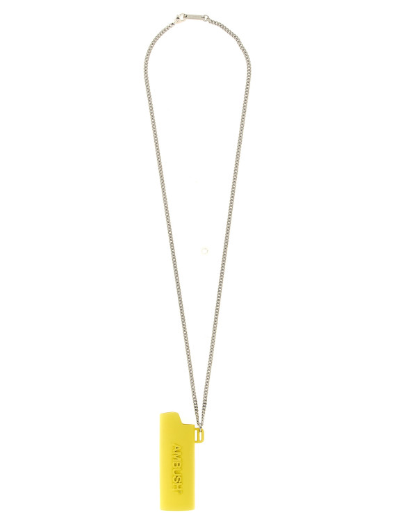 'Logo lighter case' necklace #1