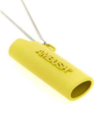 'Logo lighter case' necklace #
