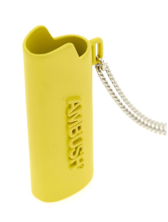 'Logo lighter case' necklace #