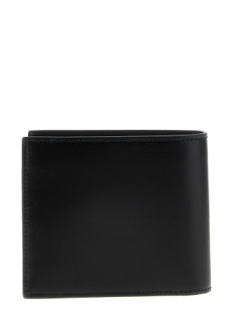 Logo leather wallet #