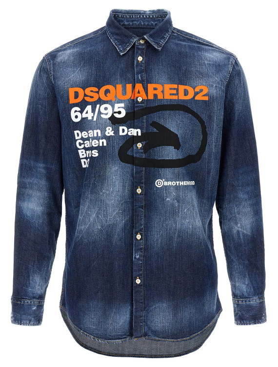 '6495 Arrow R Dan' denim shirt #1