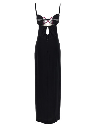 'Heart Bra' long dress #