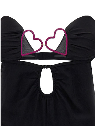 'Heart Bra' long dress #