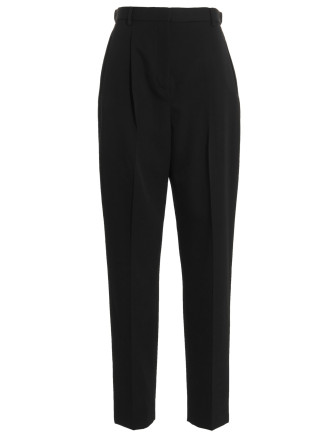 Wool twill pants
