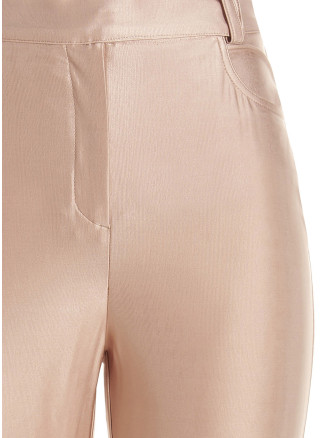 Shiny stretch pants #