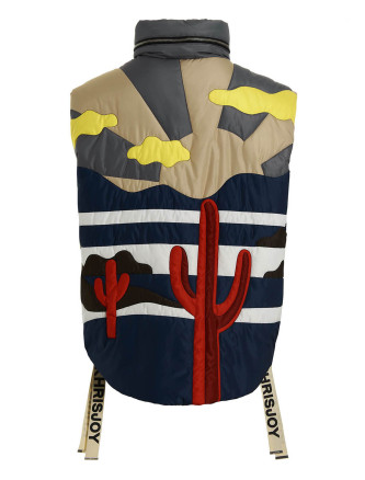 'Cactus' oversize vest #