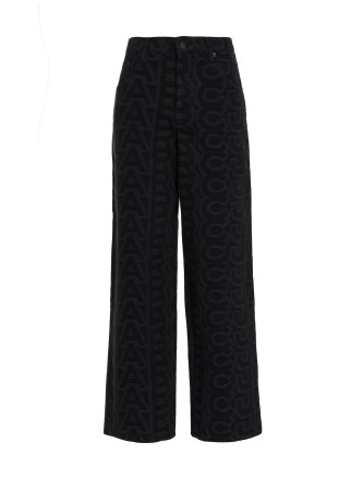 'Monogram' jeans