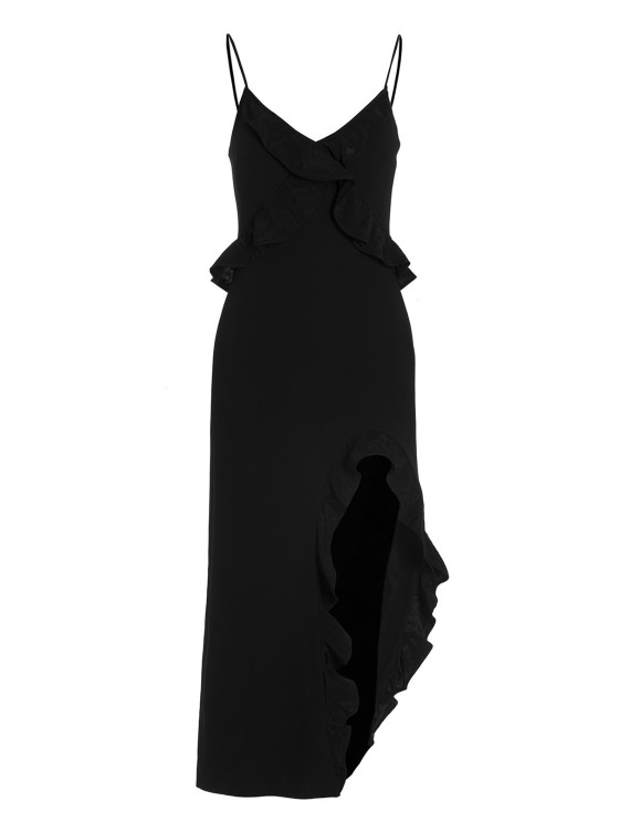 'Crossbody & Open Leg Ruffle Detail' dress #1