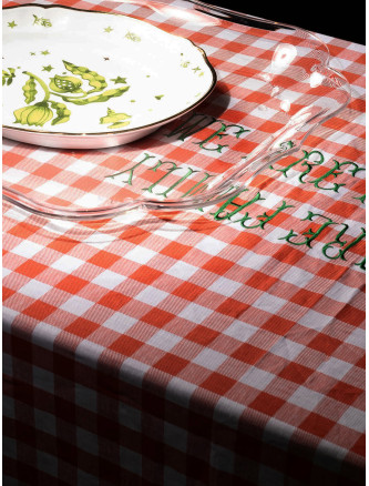 'We are a family' linen #