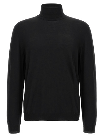 Wool turtleneck sweater