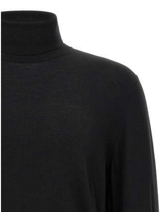 Wool turtleneck sweater #