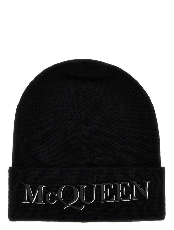 Logo embroidered beanie #1