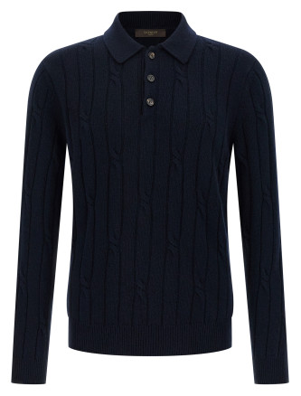 Cashmere polo shirt