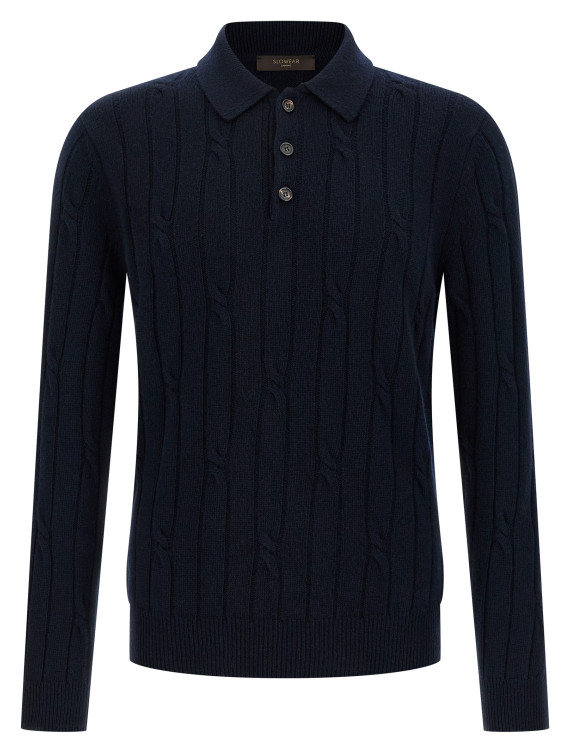 Cashmere polo shirt #1