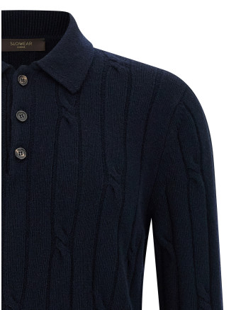 Cashmere polo shirt #