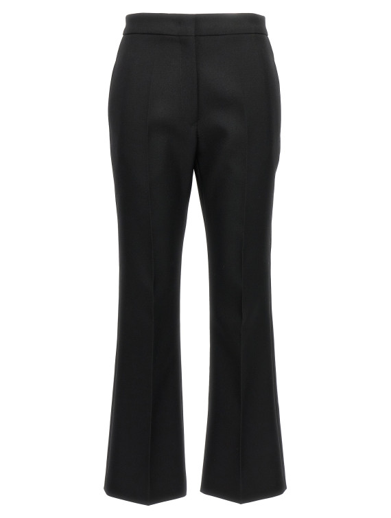 Pleated wool trousers #1