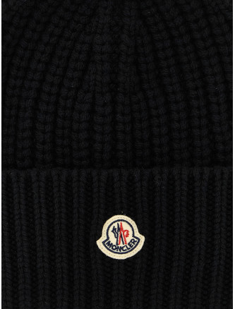 Wool and cashmere beanie #