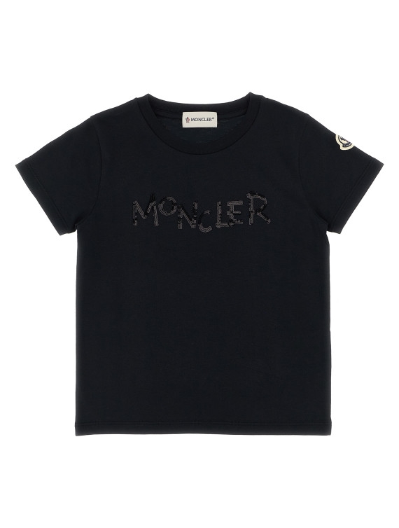 Sequins logo t-shirt #1