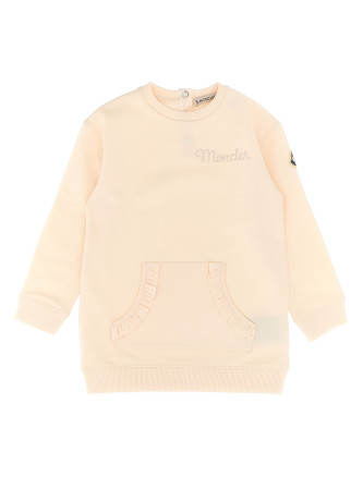 Logo embroidery dress