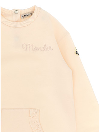 Logo embroidery dress #