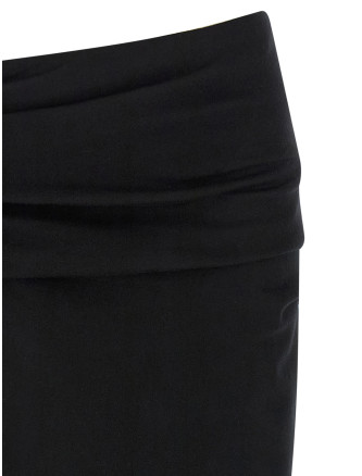 Stretch wool skirt #