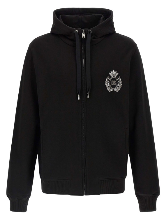 Heraldic patch hoodie #1