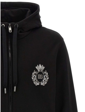 Heraldic patch hoodie #