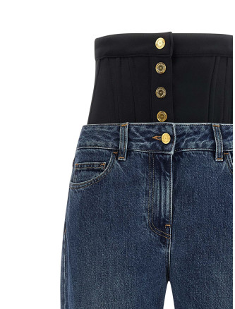 Bustier insert jeans #