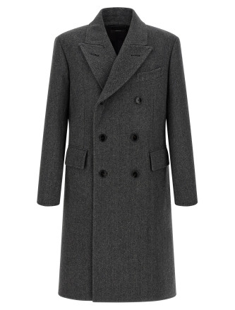 Double-breasted coat